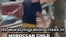 Ceuta Border Storming Sparks Migration Crisis Between Spain and Morocco #shorts