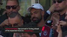 Salah given hero's welcome ahead of Trabzonspor move