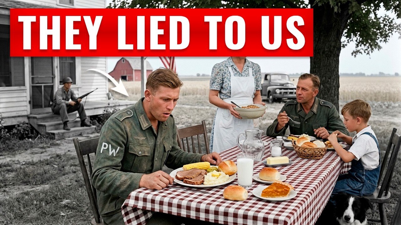What German POWs Discovered When American Farmers Invited Them to Dinner