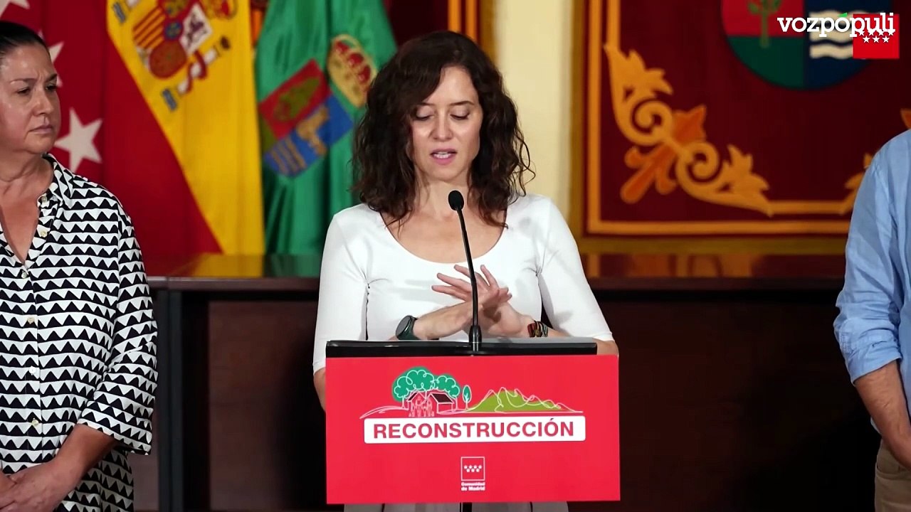 Ayuso destaca que el 88% de las medidas del plan de reconstrucción ya se está ejecutando
