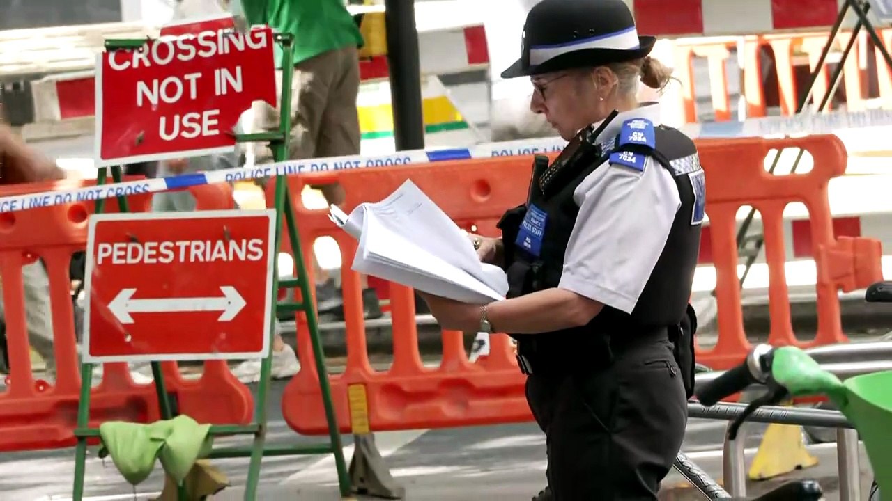 Police presence in Covent Garden after stabbings