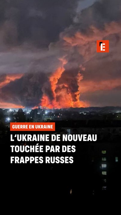 L'Ukraine de nouveau touchée par des frappes russes