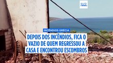 Incêndio na Ática Ocidental: peritagens aos estragos em Porto Germeno