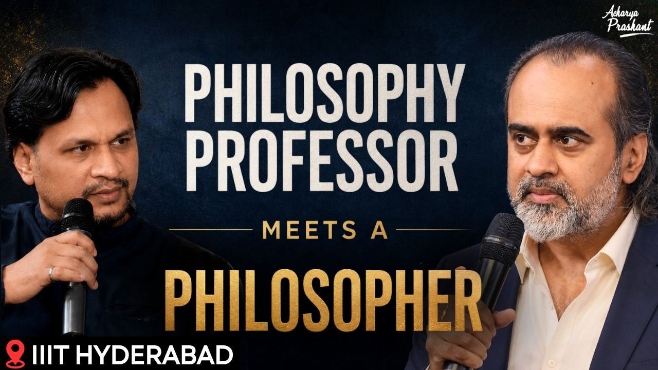 Does common man need philosophy? Let's act rather than waste time thinking ||Acharya Prashant,IIIT-H