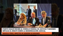 Puerto Iguazú recibe al Consejo Federal de Justicia y Misiones impulsa el debate sobre la modernización judicial