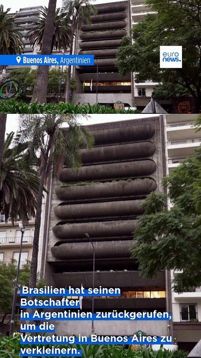 Brasilien verlangt den Abzug des argentinischen Botschafters