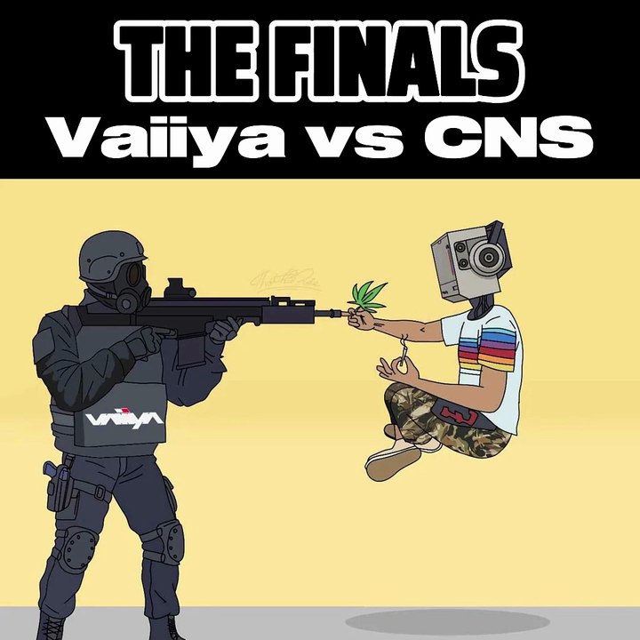 "Vaiiya vs CNS" by @thathbdude_  #thefinalsgame #weed #raggae
