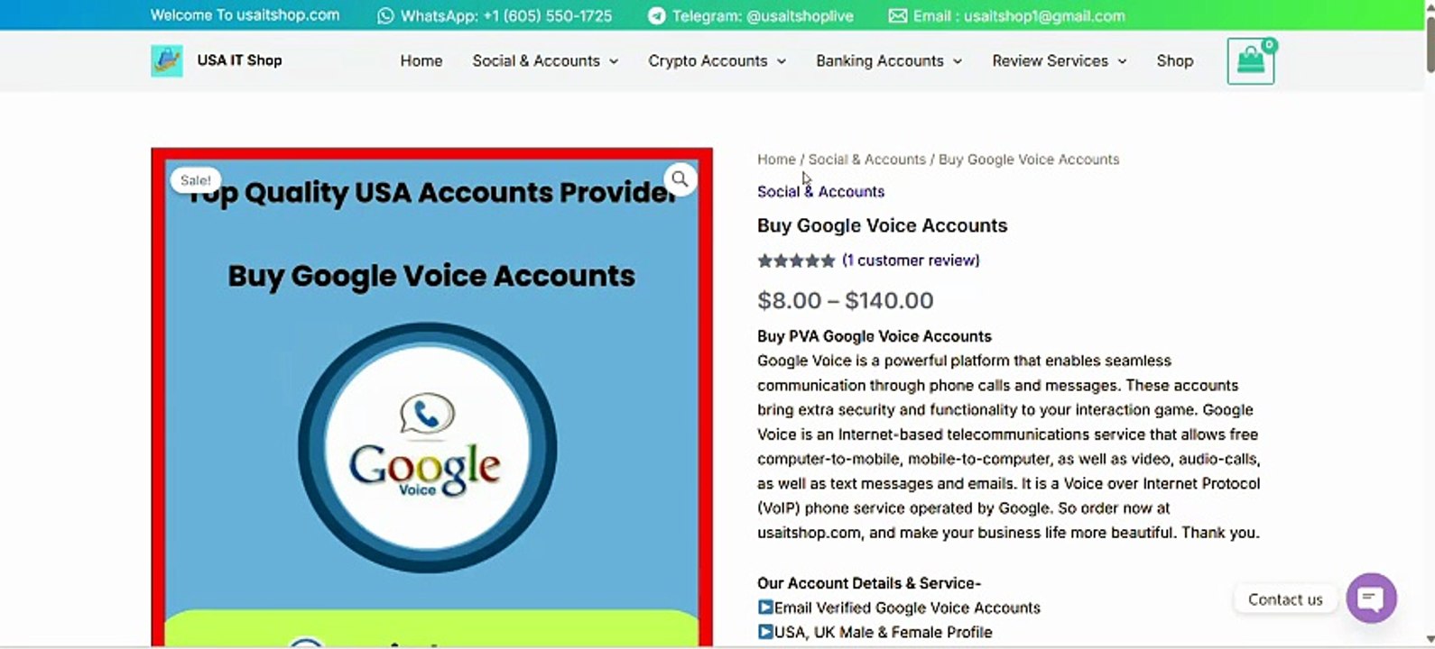 Top 10 Sites To Buy Google Voice Accounts In Bulk(PVA