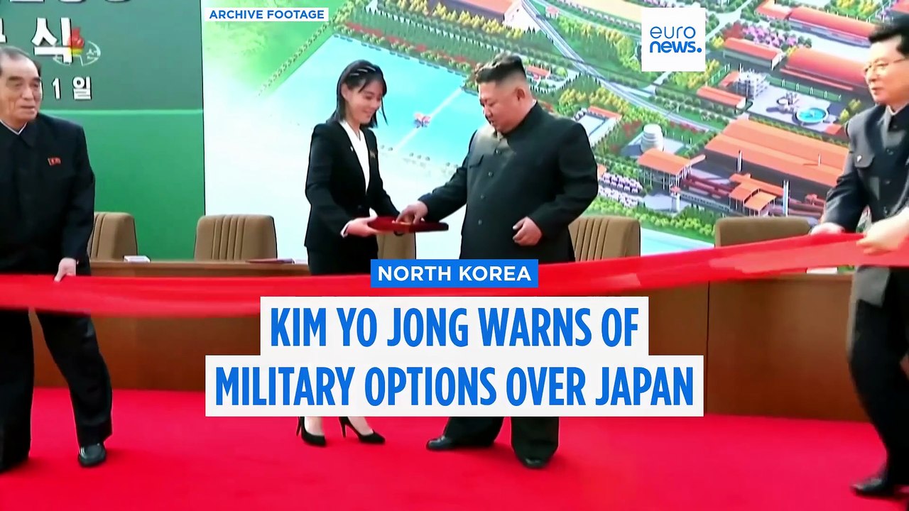 North Korea's Kim Yo Jong warns of military options over Japan’s move into 'war state'