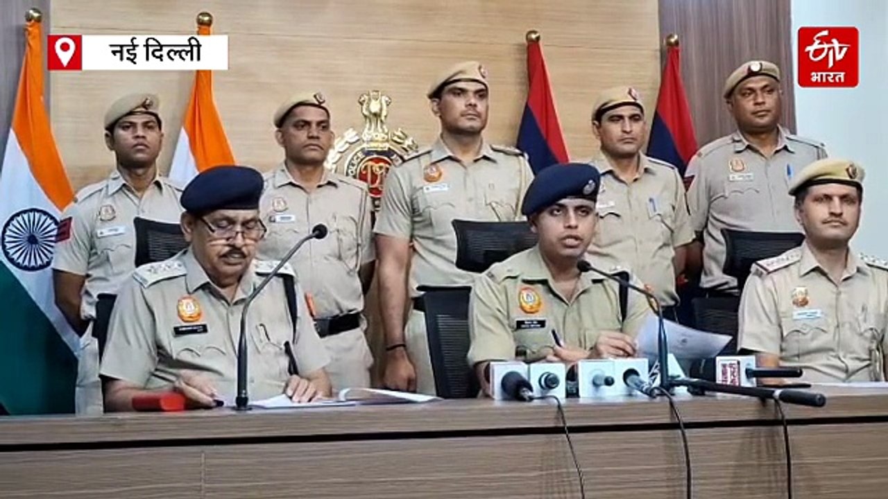 दिल्ली पुलिस का बड़ा एक्शन: इंदौर में चल रहे फर...
