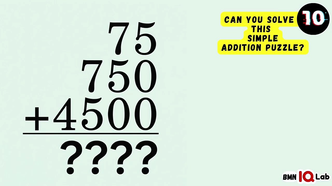 #YoullGetItWrong 😏😈 Can You Solve This Simple Addition Puzzle? ➕