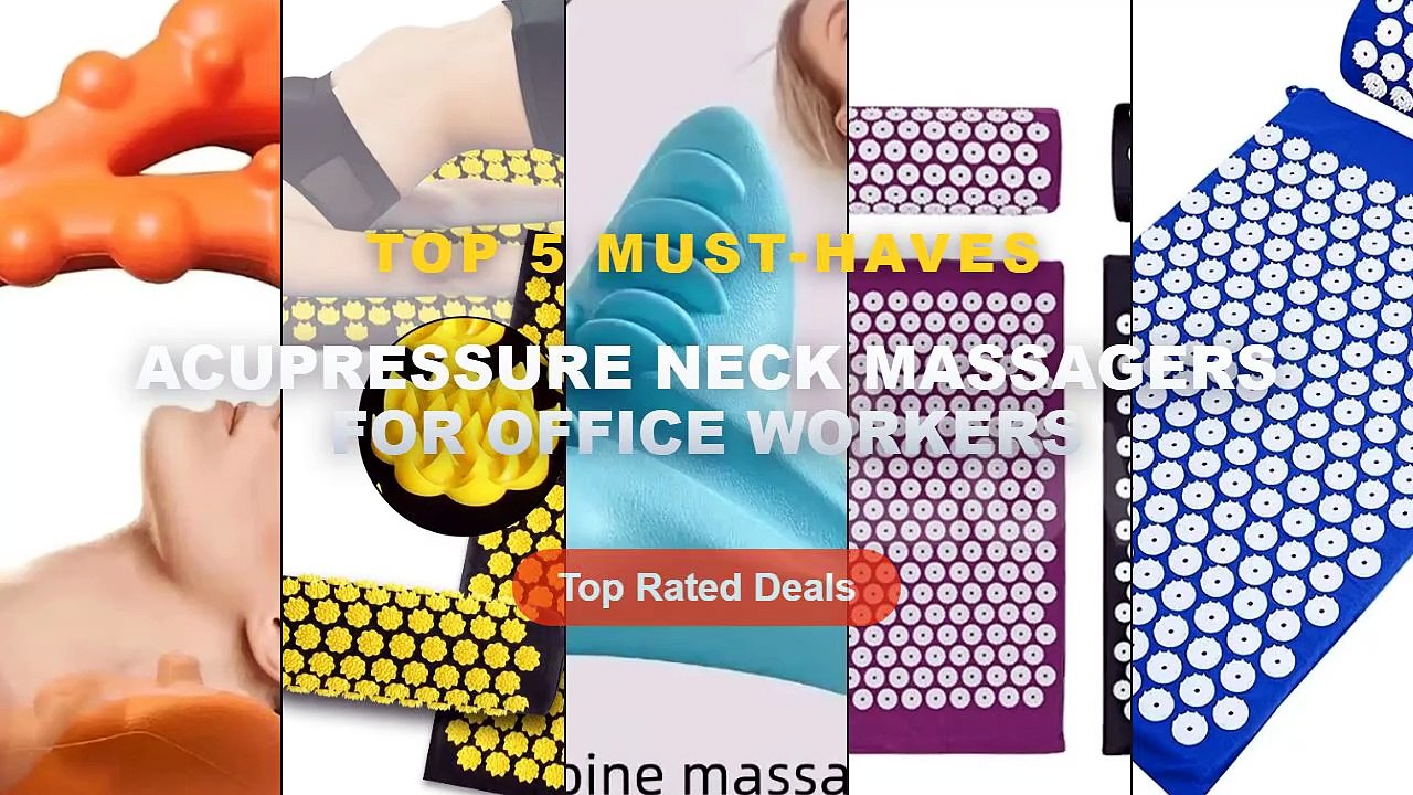 Acupressure Neck Massagers For Office Workers:...
