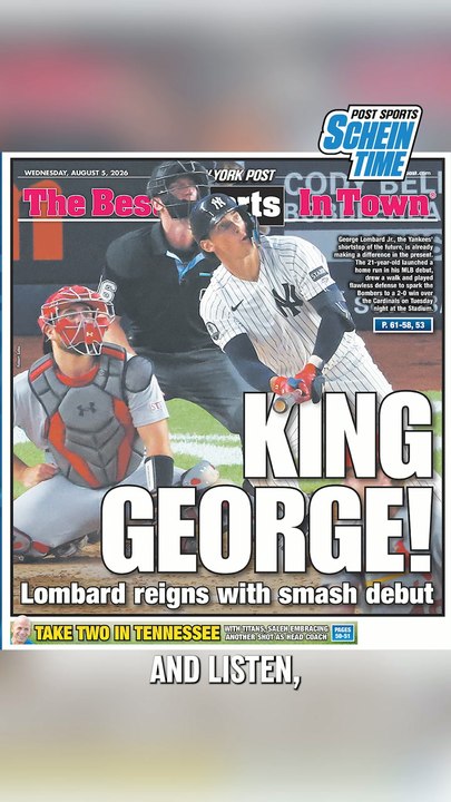 “There's a ball that's hit in the hole between short and third. He looked like, dare I say, Jeter-esque.”