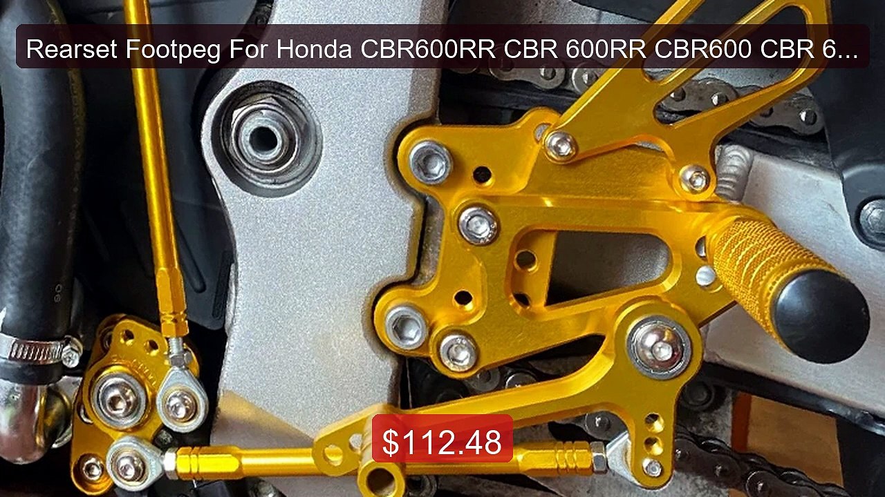 Rearset Footpeg For Honda CBR600RR CBR 600RR CBR600 CBR 600 RR... -- Best Buy 2026 | Great Quality!