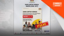 MOF nafi beri SARA rm100 sempena Hari Kebangsaan