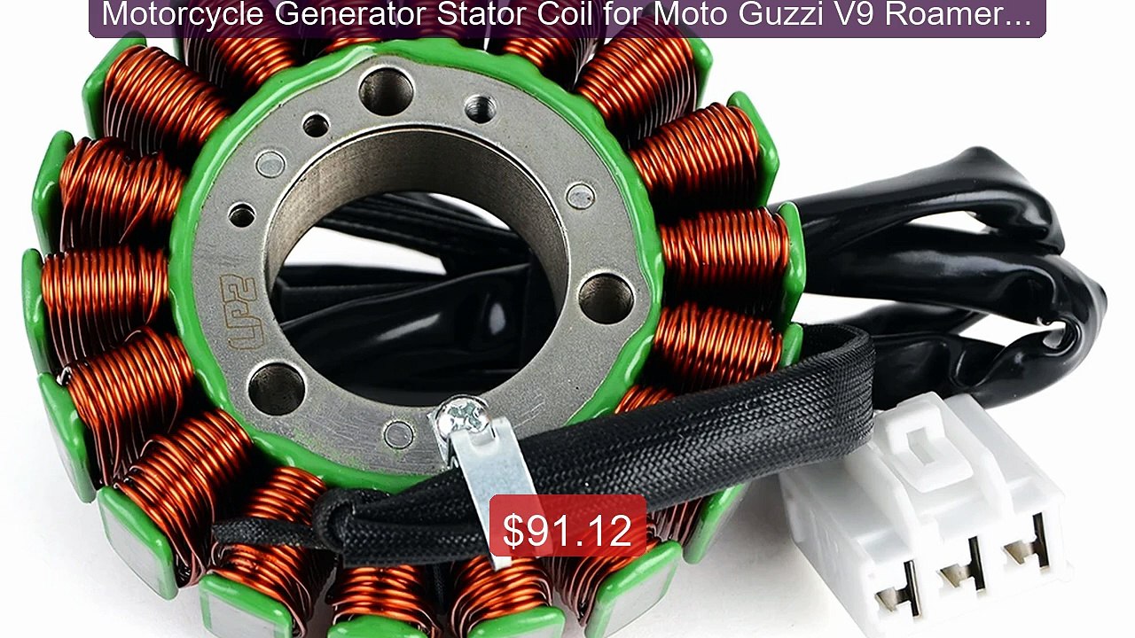 Motorcycle Generator Stator Coil for Moto Guzzi V9 Roamer 850... -- Amazing Value 2026 | Must Have!