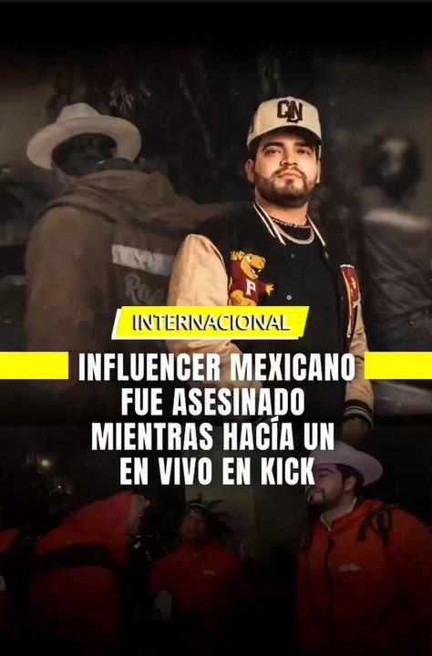 El creador de contenido mexicano César Gastélum fue ases1nado en Culiacán, Sinaloa