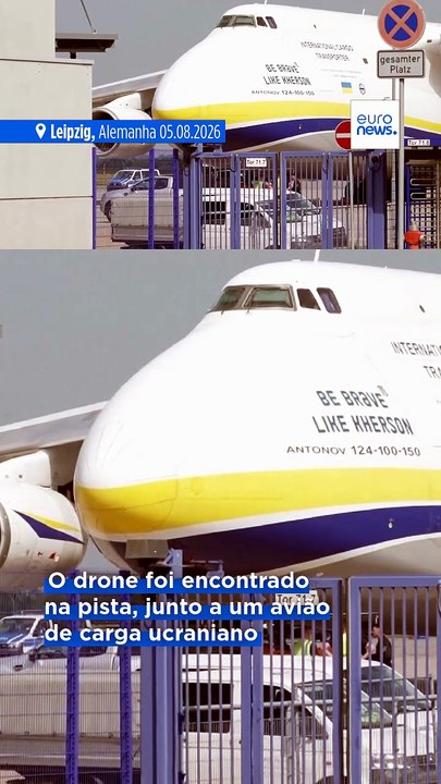Alerta de drone em Leipzig: descoberta de explosivos junto a um avião de carga ucraniano