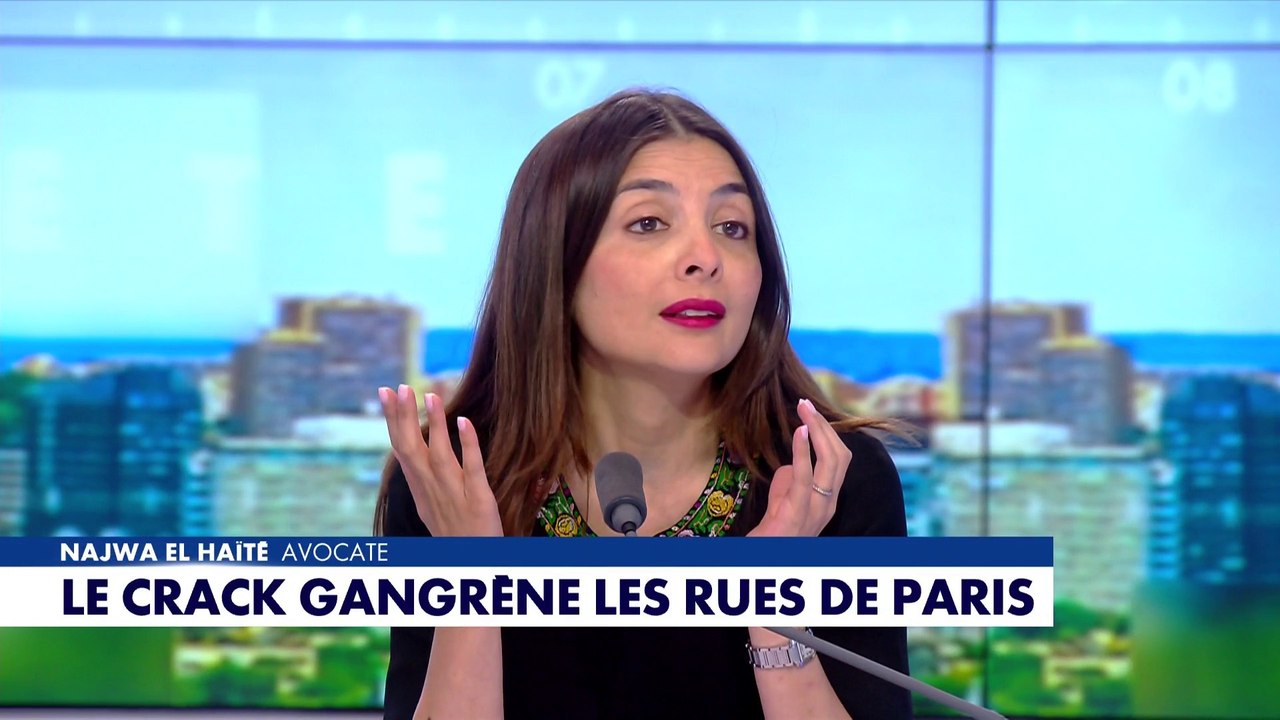 Najwa El Haïté : «On traite les conséquences du crack, mais pas les causes»