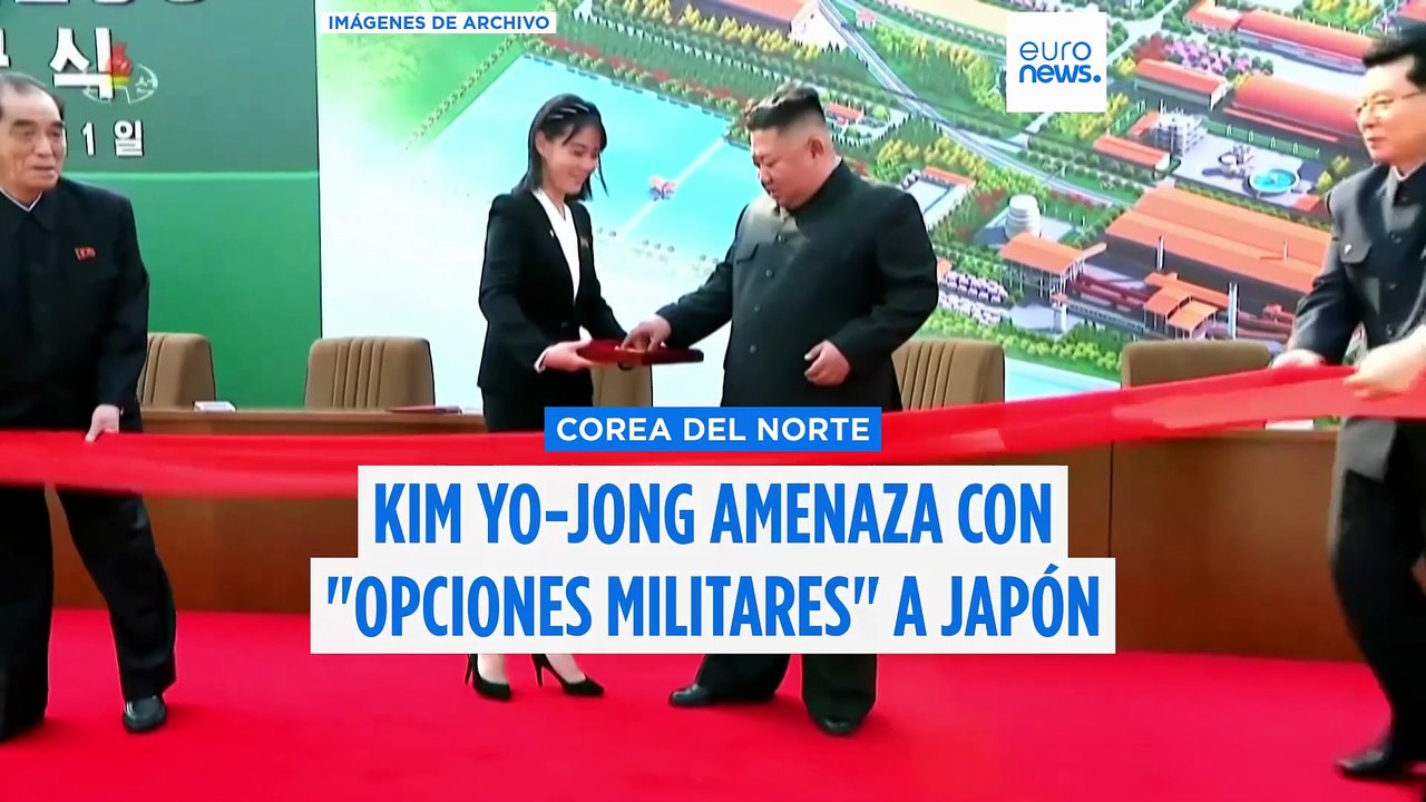 Corea del Norte: La hermana de Kim Jong-un amenaza con "opciones militares" a Japón