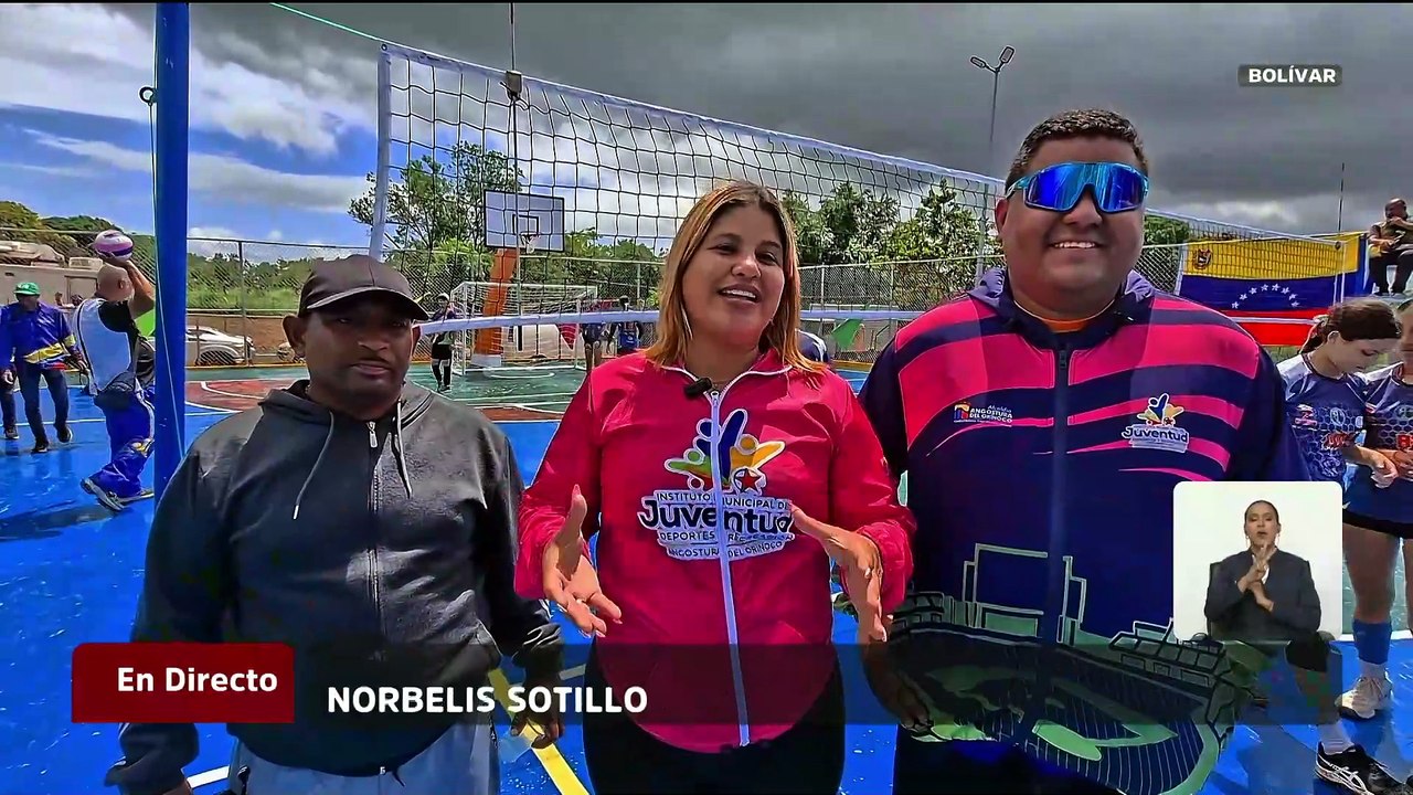 Bolívar | Entregan rehabilitado cancha de uso múltiple en la comunidad 24 de Julio