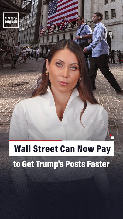 Wall Street Can Now Pay to Get Trump's Posts Faster