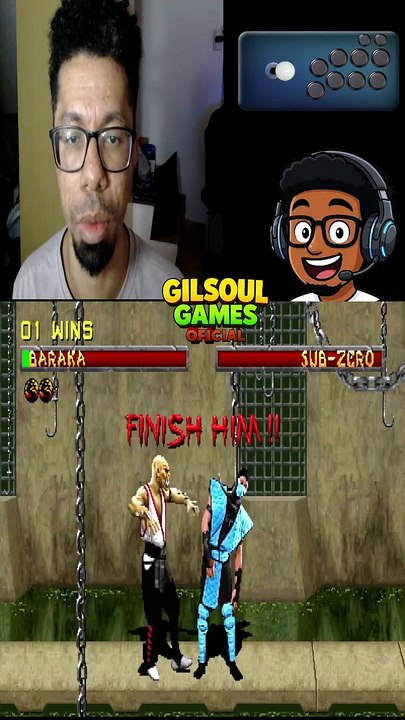 Mortal Kombat 2 - BARAKA FATALITIES #arcade #ga...