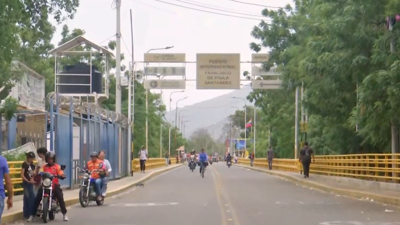 Reapertura del puente internacional Francisco de Paula Santander después de tres meses de cierre