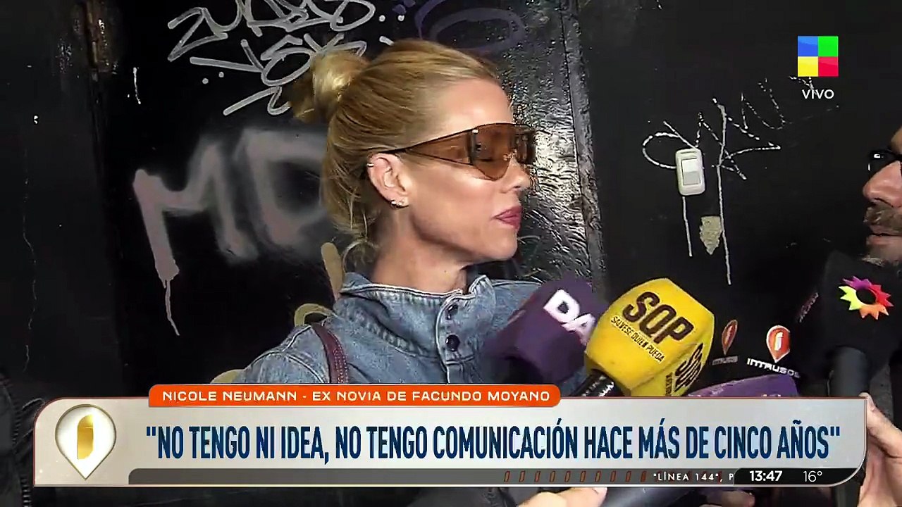Nicole Neumann habló del escándalo de Facundo Moyano y Candela Arizaga: "No es un tema..."