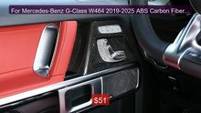 For Mercedes-Benz G-Class W464 2019-2025 ABS Carbon Fiber Car... -- Amazing Value 2026 | Must Have!