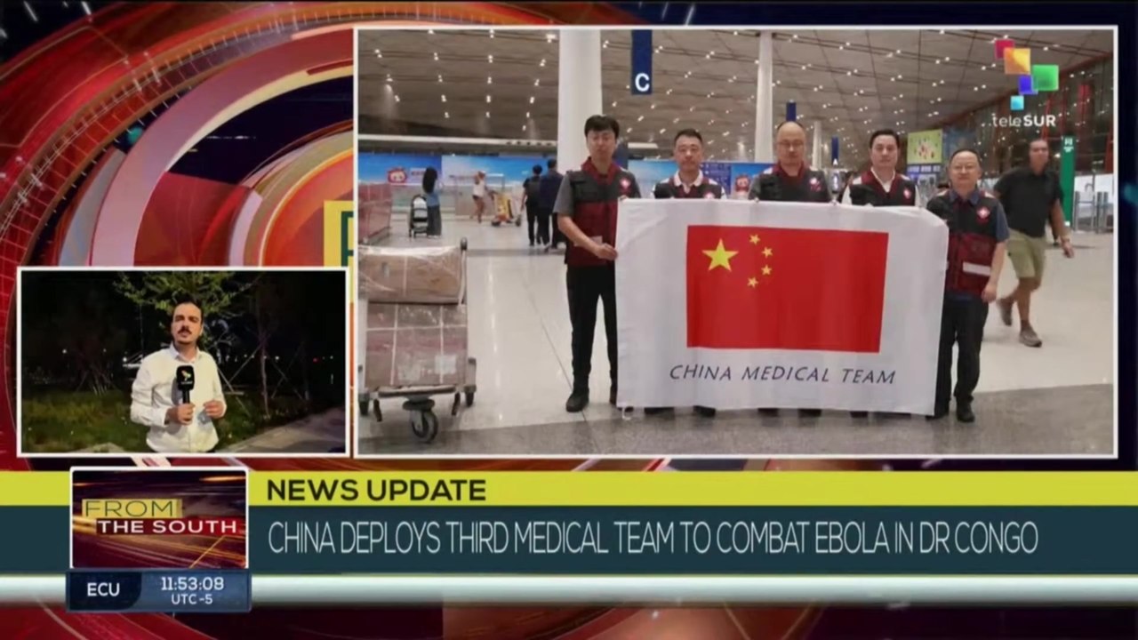 China deploys third medical team to combat Ebola in D.R. Congo