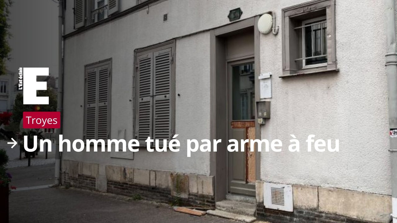 Un homme tué par arme à feu à Troyes