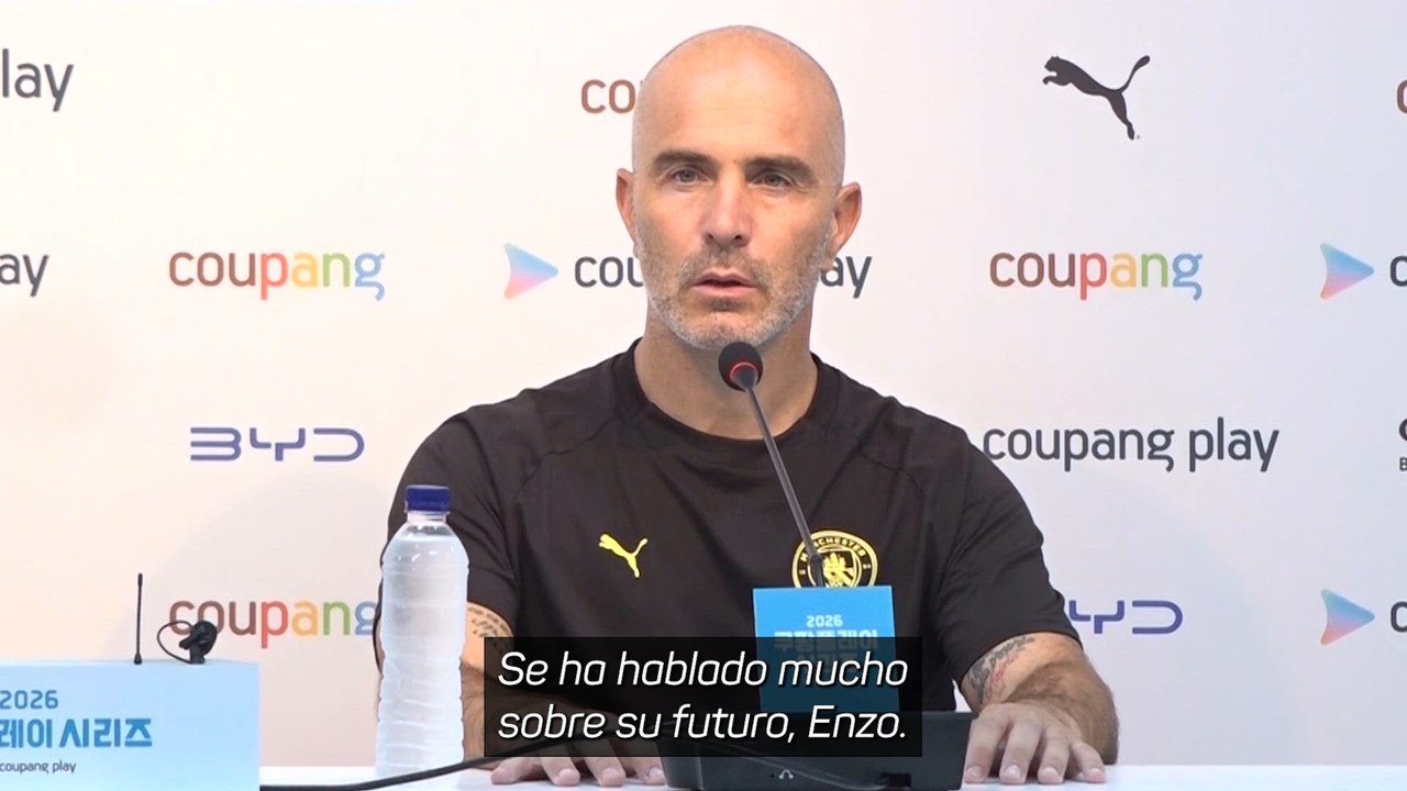 Maresca: "Hay muchas especulaciones sobre nuestros jugadores"