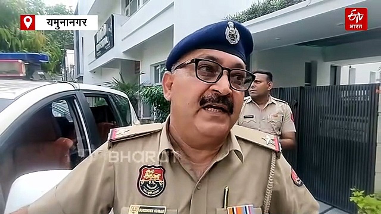 यमुनानगर में बीच सड़क ईंट से वार कर प्रॉपर्टी डीलर का मर्डर, बाइक सवार आरोपी फरार, सीसीटीवी खंगाल रही पुलिस