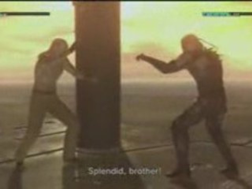 Metal gear solide 4 (mgs4) Snake vs Ocelot