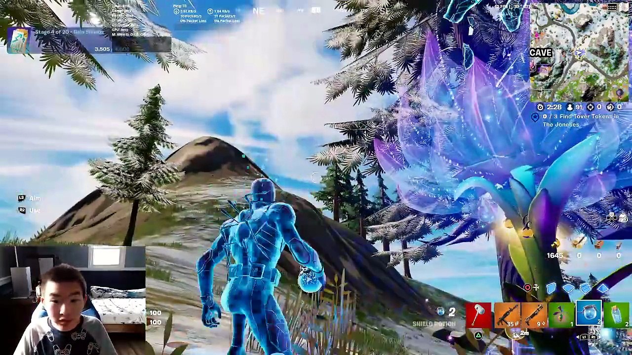 Fortnite But I Can Only Use Weapons From Reality Saplings!