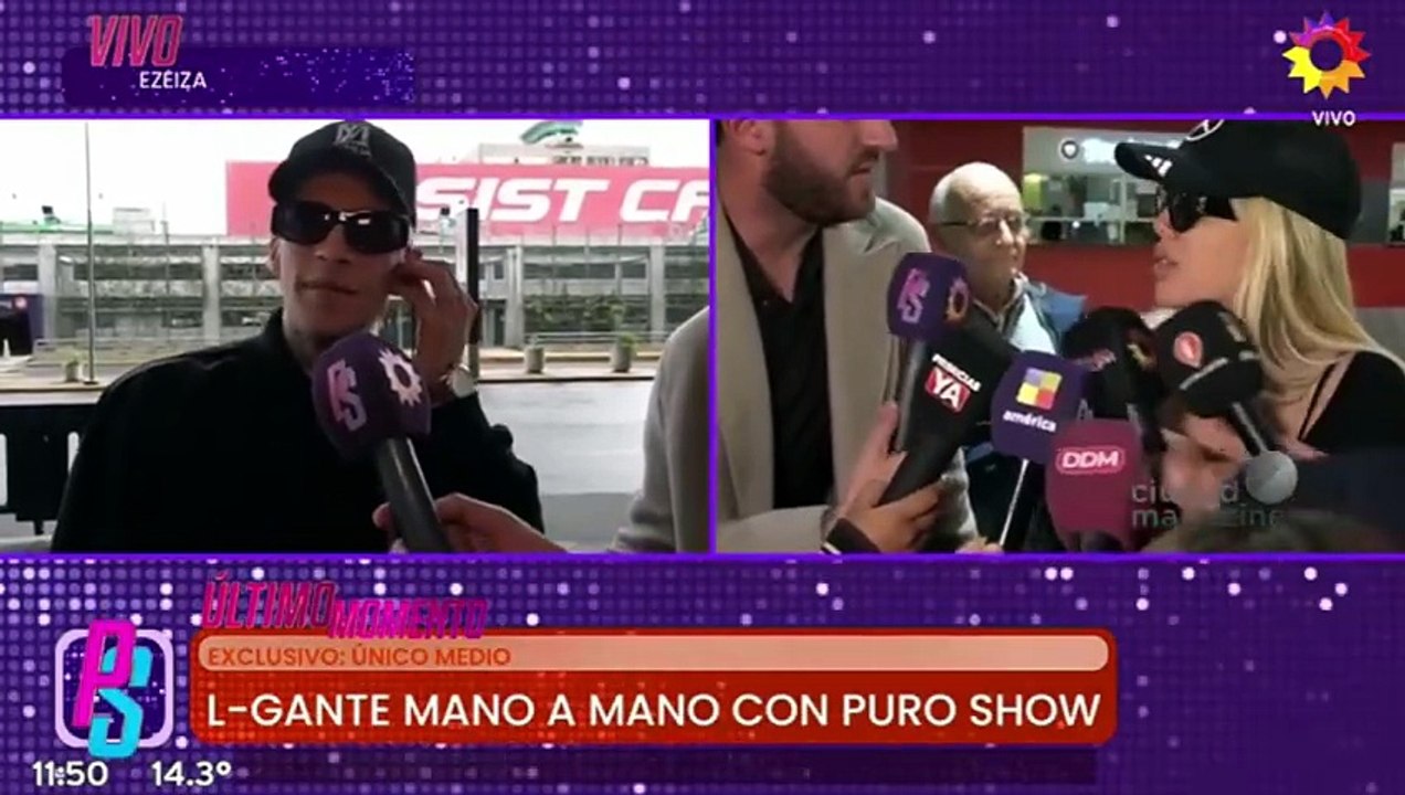 La reacción de L-Gante ante el embarazo de su ex Tamara Báez: "Saben que..."