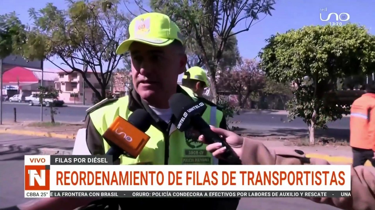 REORDENAMIENTO DE FILAS DE TRANSPORTISTAS