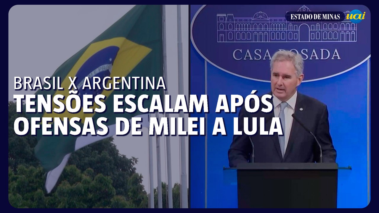 Ataques de Milei a Lula geram tensão diplomática entre Brasil e Argentina