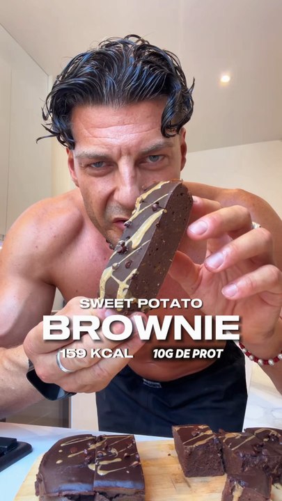 🍠 SWEET POTATO BROWNIE 🍫 