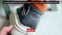 Careaymade-Hot Genuine Leather Women's Boots Women's winter wa... -- Best Buy 2026 | Great Quality!