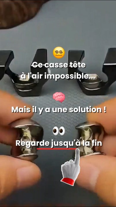 Ce casse-tête à l'air impossible 🤯 : mais il y a une solution !