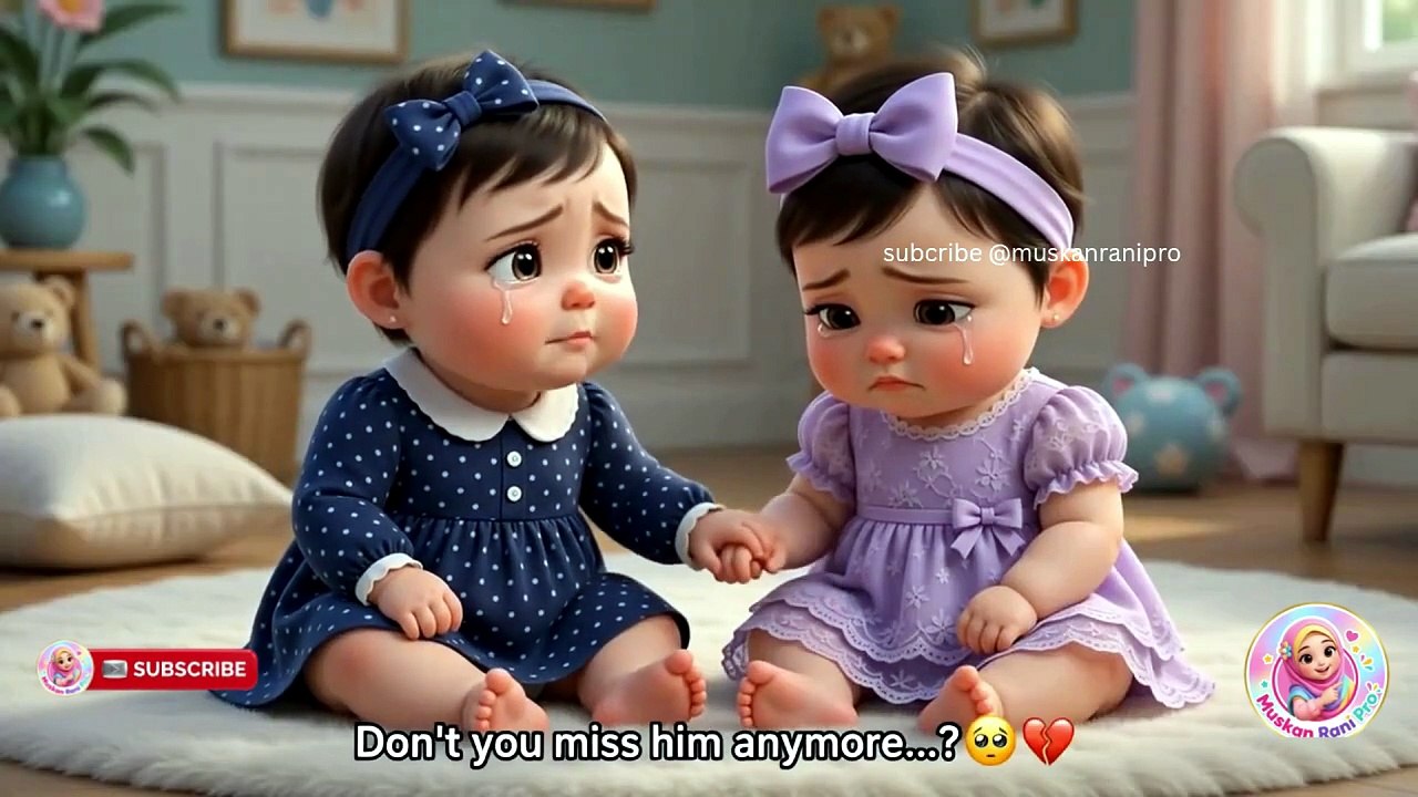 A heart-touching 3D animated scene about missing someone who moved on. Watch until the end!