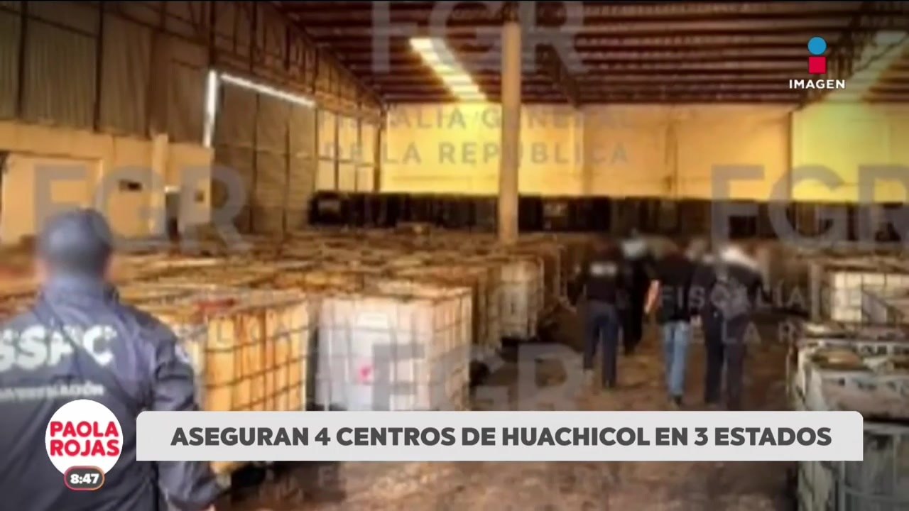 FGR desmantela cuatro centros de huachicol y asegura combustible | De Pisa y Corre con Paola Rojas