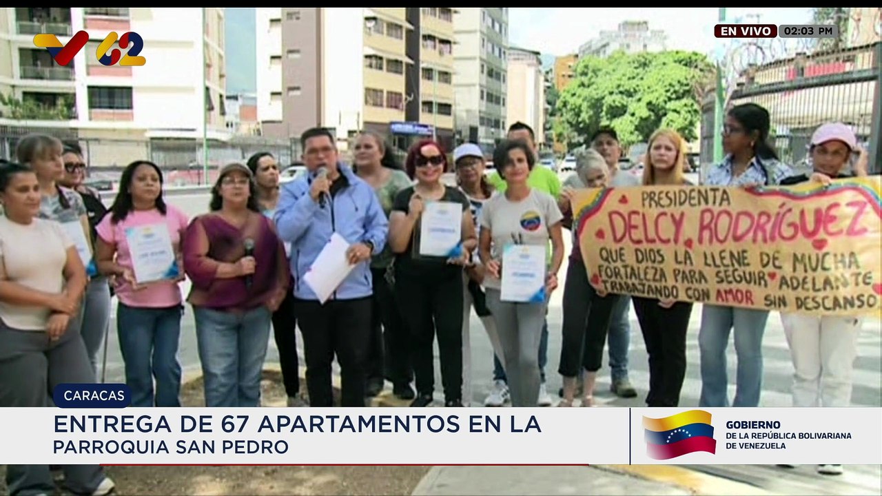 Caracas | Entregan 67 apartamentos en la Comuna "Gigante Cacique Tiuna"