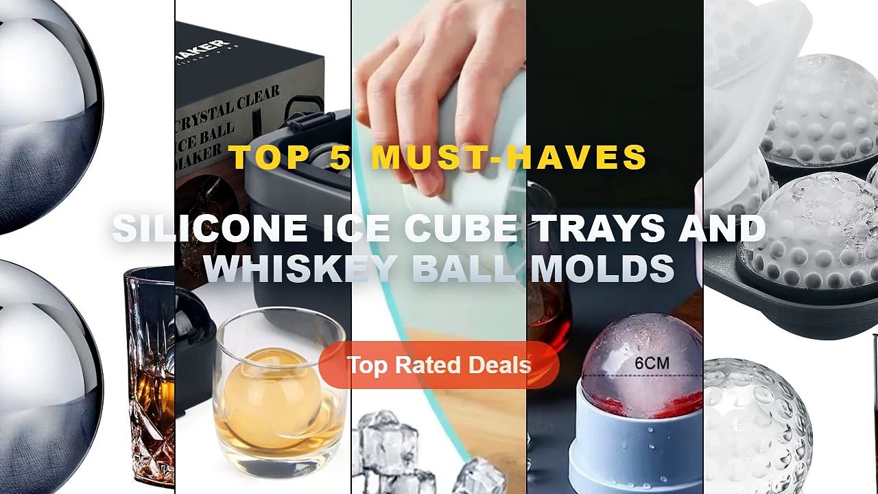 Cheap & Best Silicone Ice Cube Trays And Whiske...
