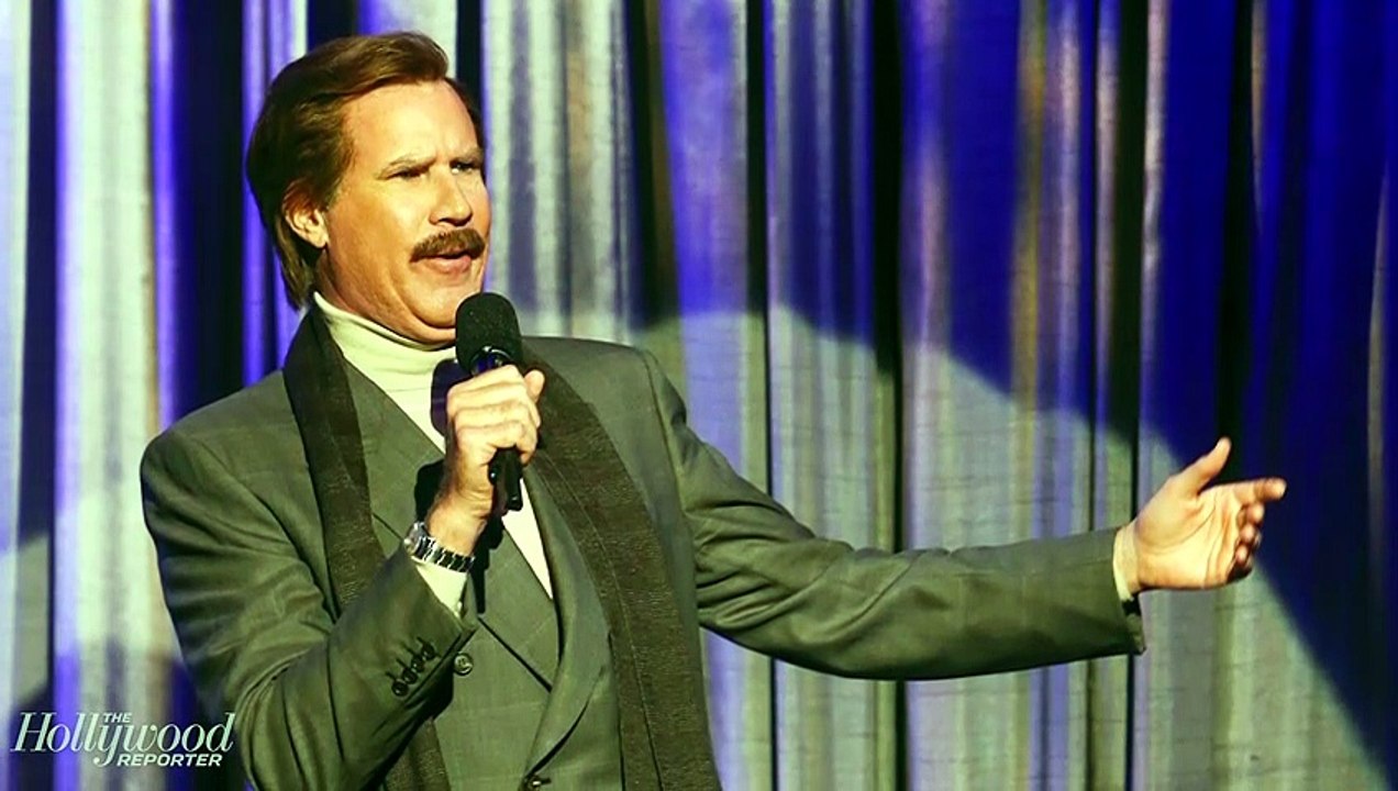 Will Ferrell Reprises Role as 'Anchorman' to Promote  Ron Burgundy Podcast | THR News [Full Movie]