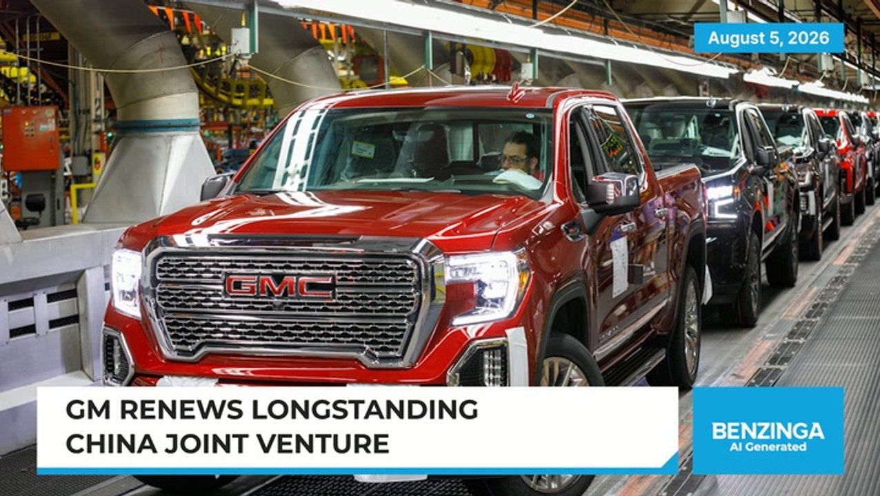 GM Extends China Venture