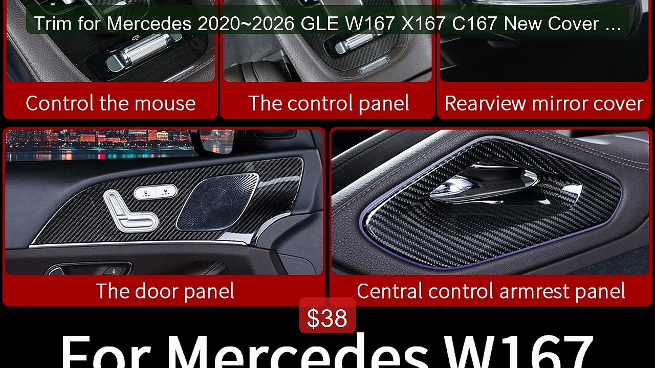 Trim for Mercedes 2020~2026 GLE W167 X167 C167 New Cover Supplies ... -- Best Deal 2026 | Shop Now!