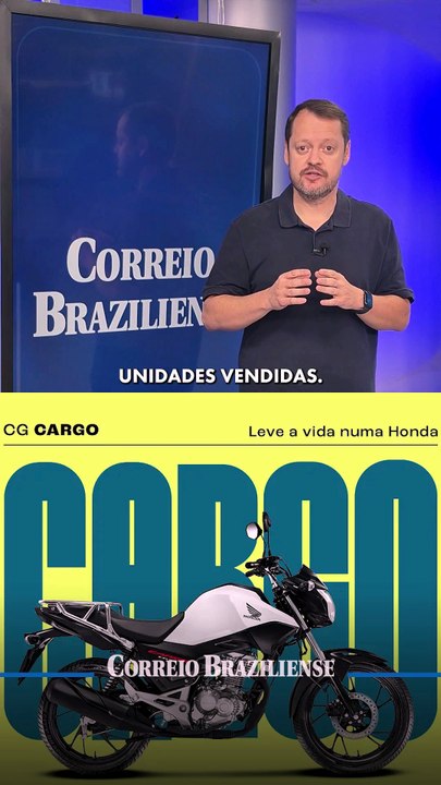 Honda CG 160 lidera vendas de motos no Brasil com folga em julho